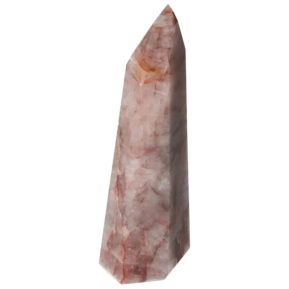 Polished Point Hematoide gemstone by Sylvia Crystals, showcasing artisanal craftsmanship and premium quality.