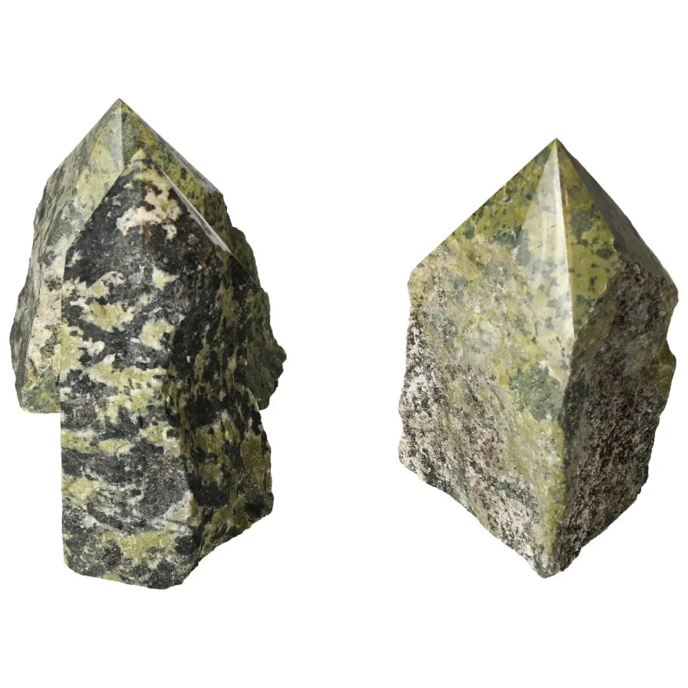 Polished Point Jadeite L gemstones showcasing intricate natural patterns and luxurious elegance for sophisticated collections by Sylvia Crystals.