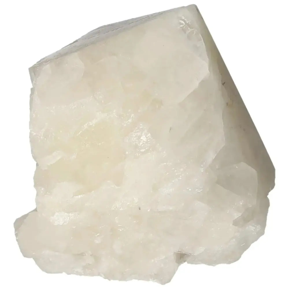 Polished Point Quartz With Sulphur crystal, featuring vibrant yellow sulfur inclusions, from the Sylvia Crystals collection.