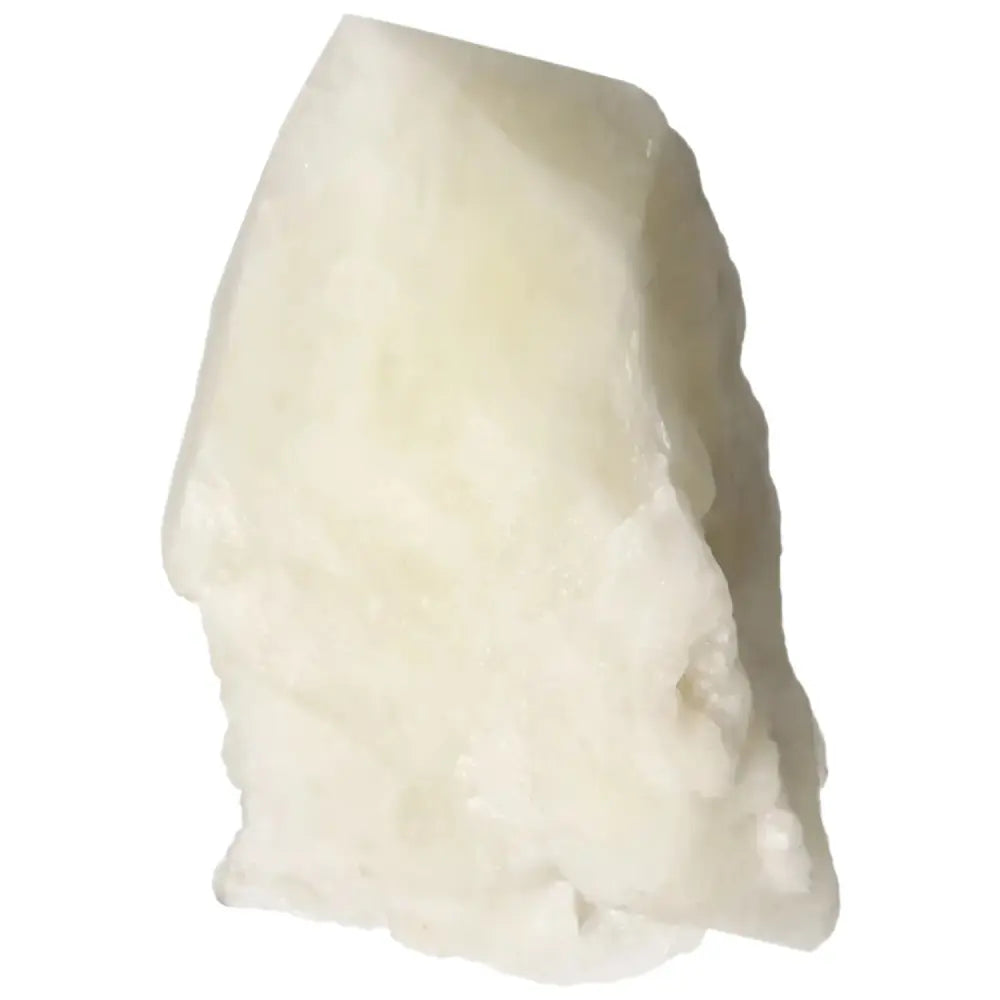 Polished Point Quartz with Sulphur crystal, featuring vibrant yellow hues and natural sulphur infusion, by Sylvia Crystals.