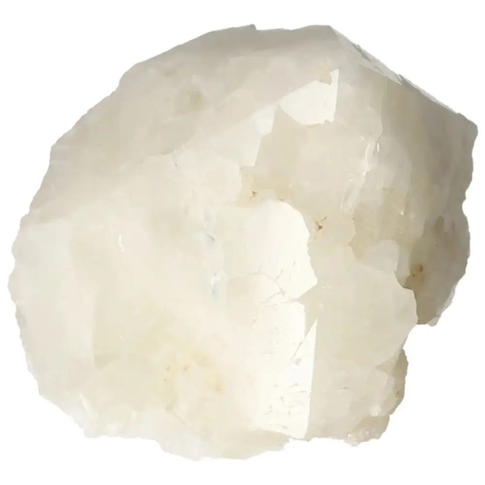 Close-up of polished point quartz crystal with sulphur, showcasing vibrant clarity and energy from Sylvia Crystals' premium collection.