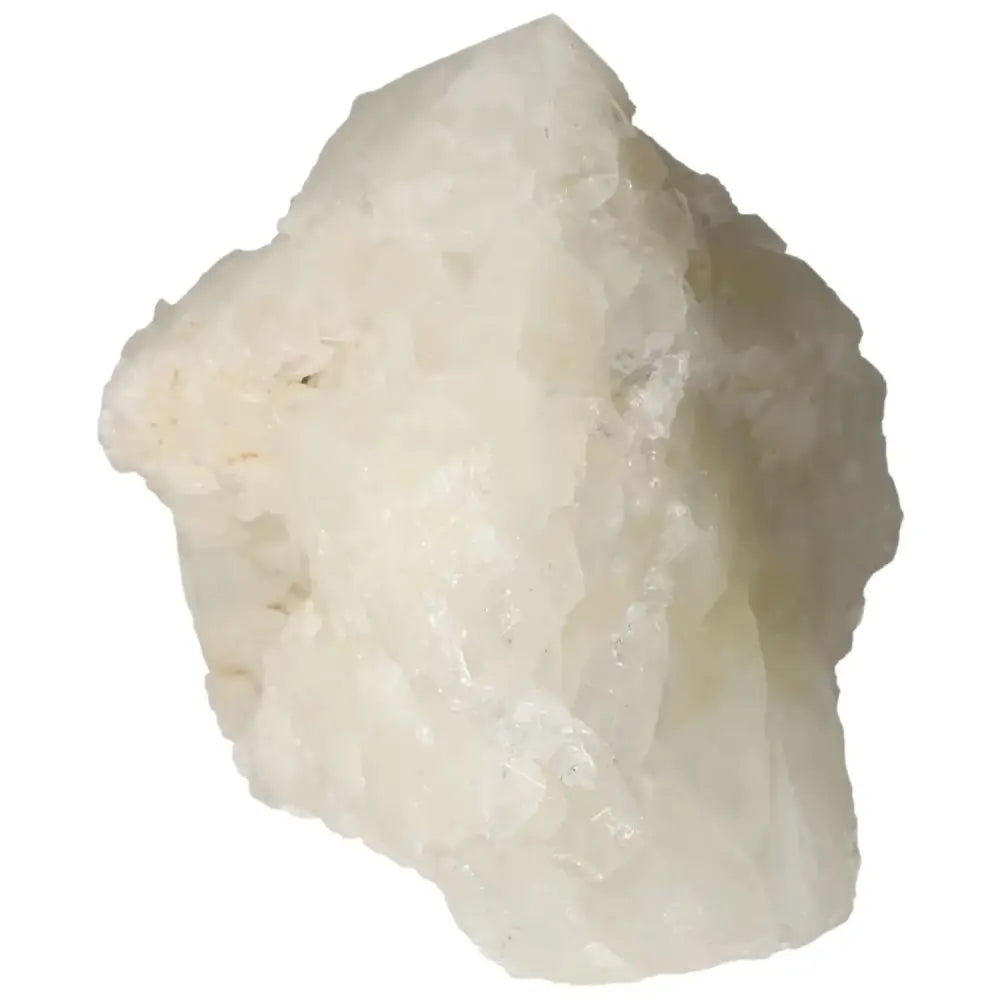 Polished Point Quartz With Sulphur crystal, showcasing its unique clarity and energy, available from Sylvia Crystals.