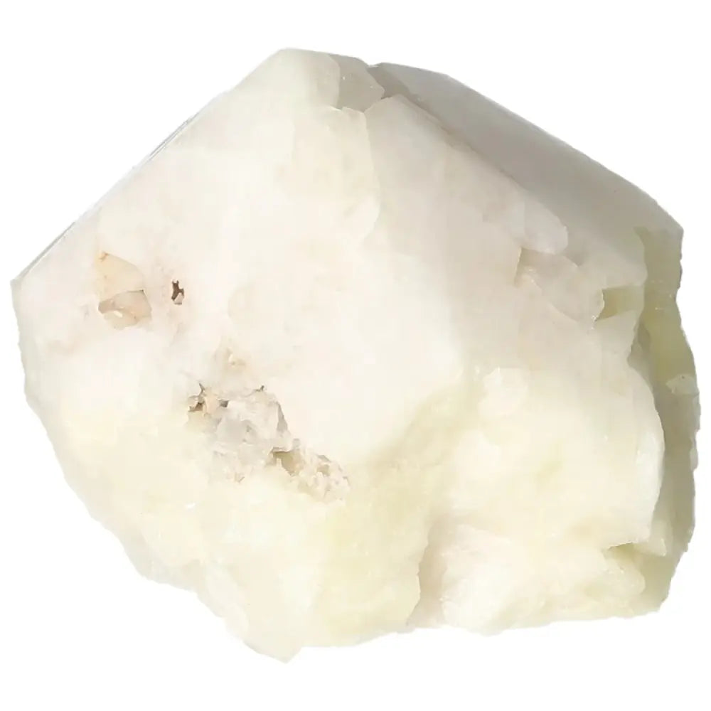 Polished Point Quartz with Sulphur gemstone from Sylvia Crystals, showcasing clarity and vibrant hues for decorative and energy use.