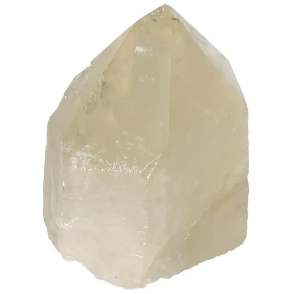 Polished Smoky Quartz Point crystal, premium Sylvia Crystals, grounding energy, protective shield, decorative, natural beauty