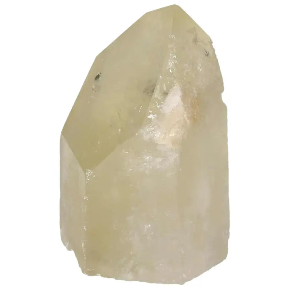 Polished Smoky Quartz Point crystal from Sylvia Crystals, showcasing premium quality and grounding metaphysical properties.