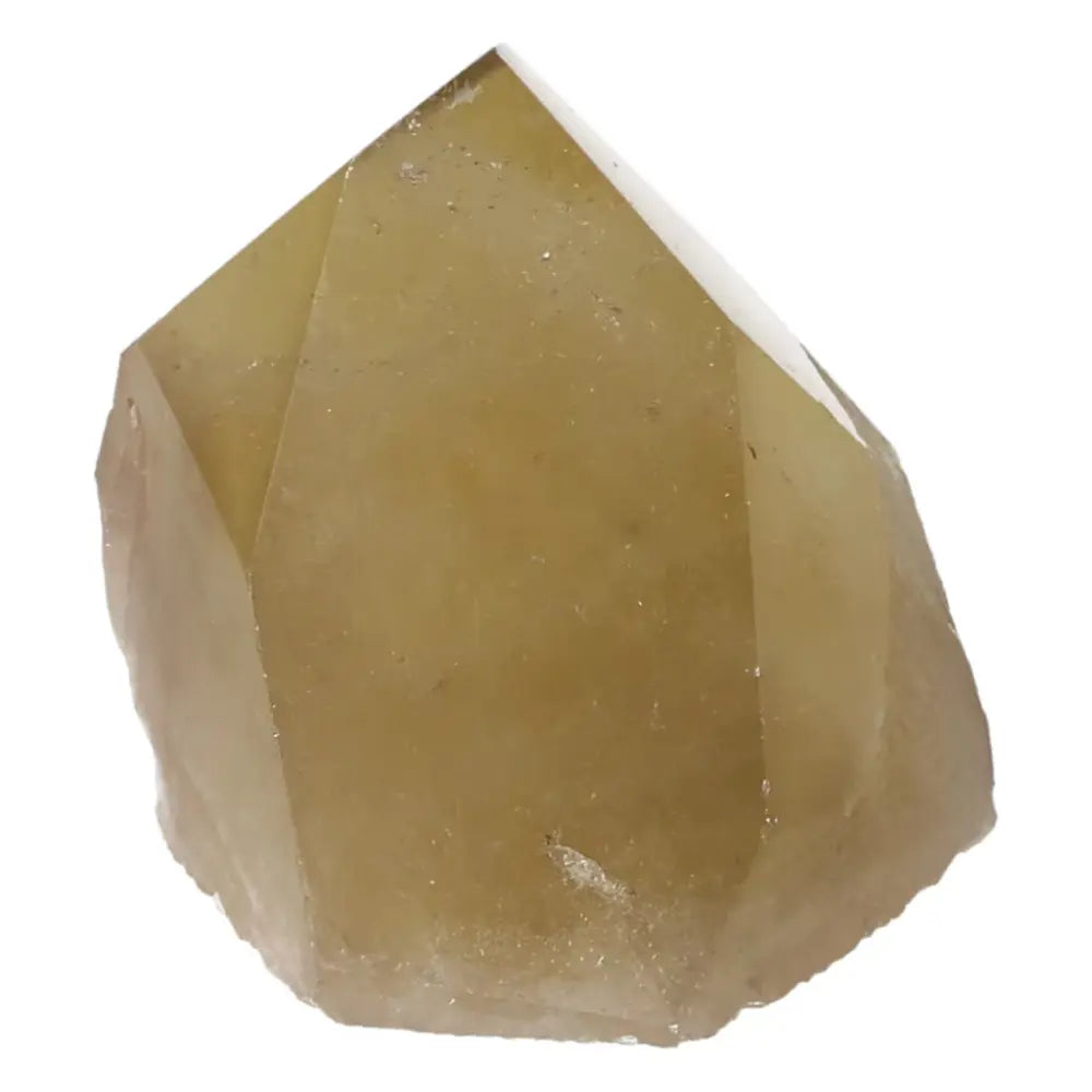 Polished Smoky Quartz Point by Sylvia Crystals, offering grounding and spiritual protection.