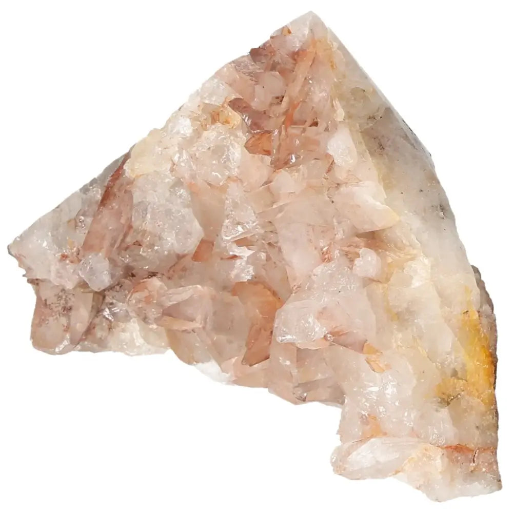 Polished Tangerine Quartz Point with radiant hues, premium crystal from Sylvia Crystals, embodying luxury and energy healing.