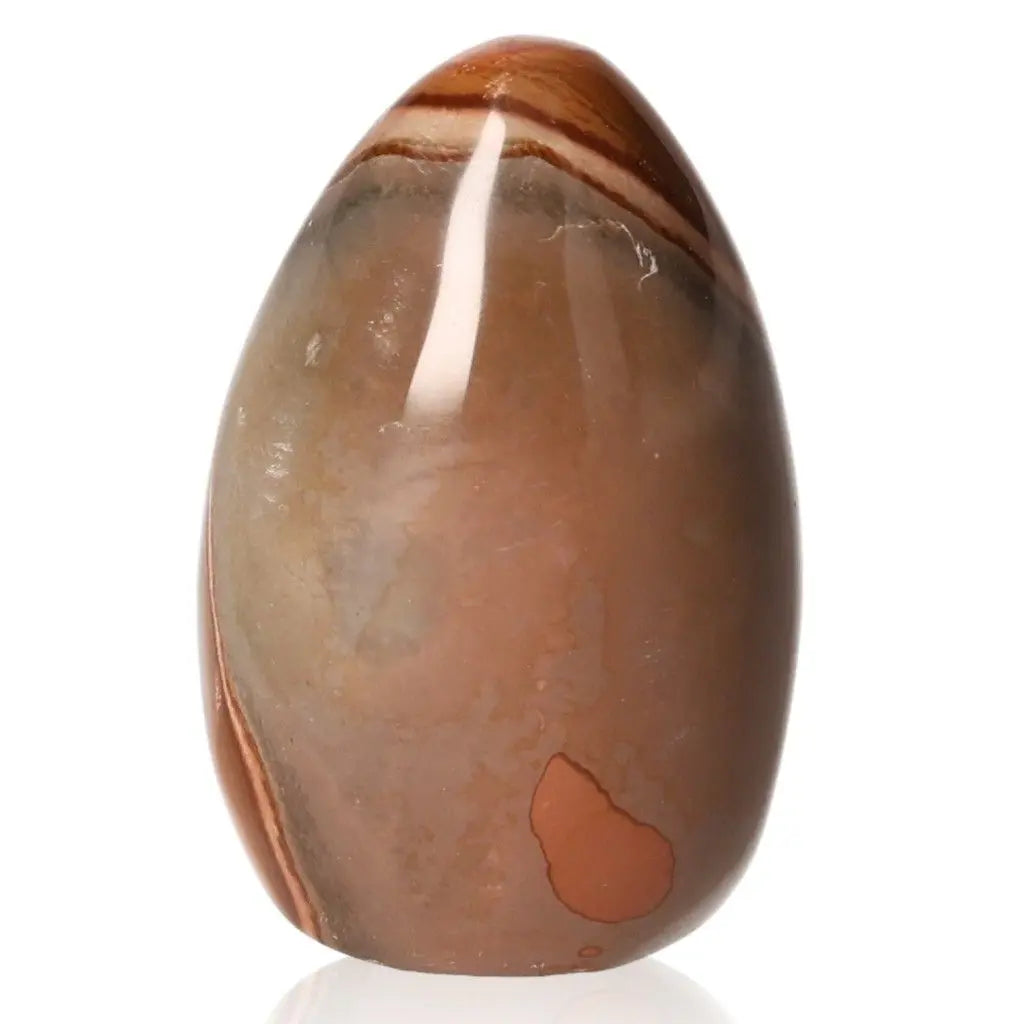 Polychrome Jasper Free Form stone featuring vivid colors and intricate patterns, also known as Desert Jasper.