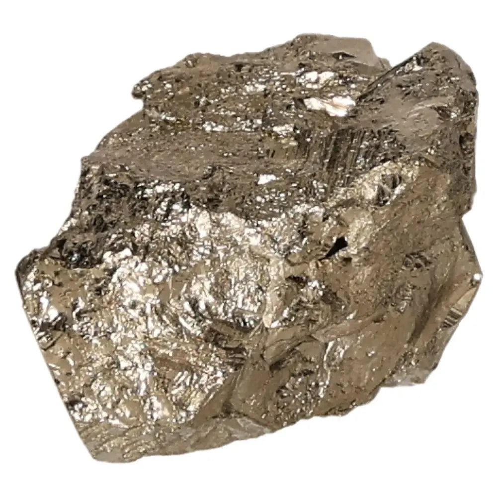 Pyrite druze displaying its radiant golden hue and metallic luster, symbolizing abundance and prosperity.