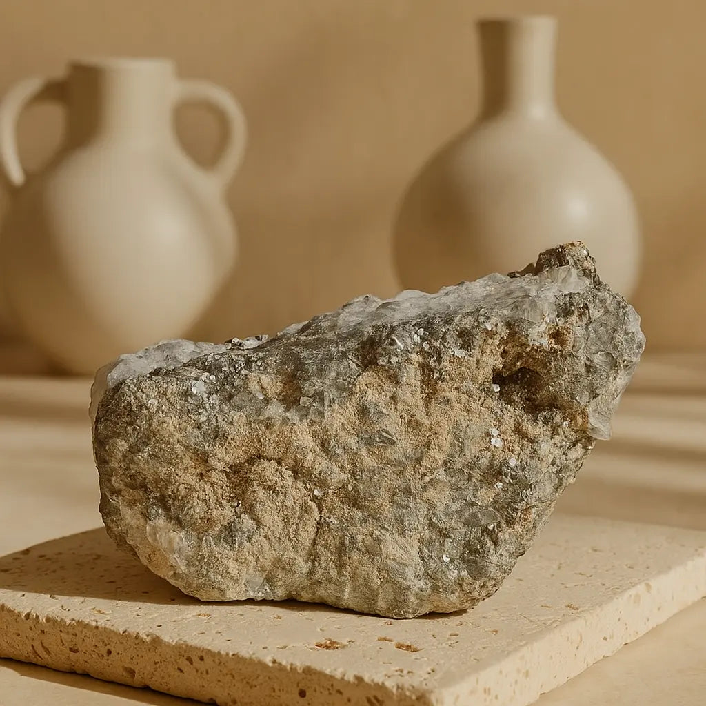 Pyrite with Quartz and Chalcopyrite Sylvia Crystals Sp. z o.o.