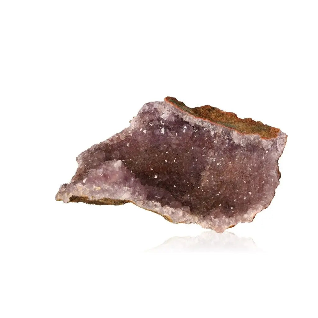 Exquisite Quartz Druze from Sylvia Crystals, showcasing natural shimmering clusters, embodying elegance and spirituality.