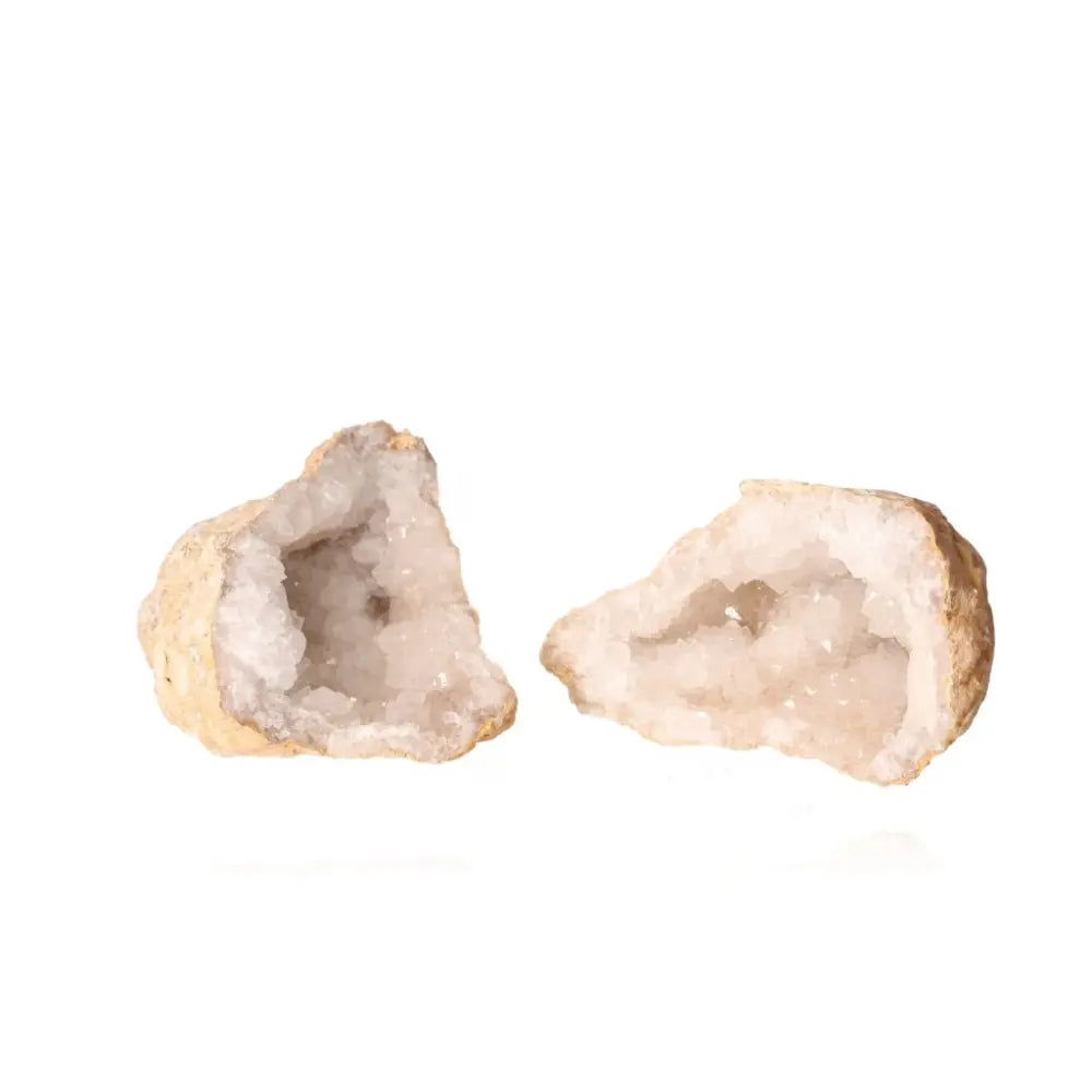 Open Quartz Geode showcasing crystal interior, weighing 900-1200g, emphasizing natural elegance and positive energy.