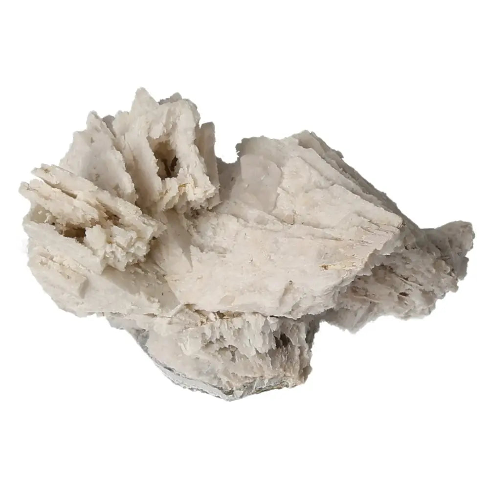 Quartz pseudomorph after zeolite mineral specimen showcasing natural transformation from Sylvia Crystals.