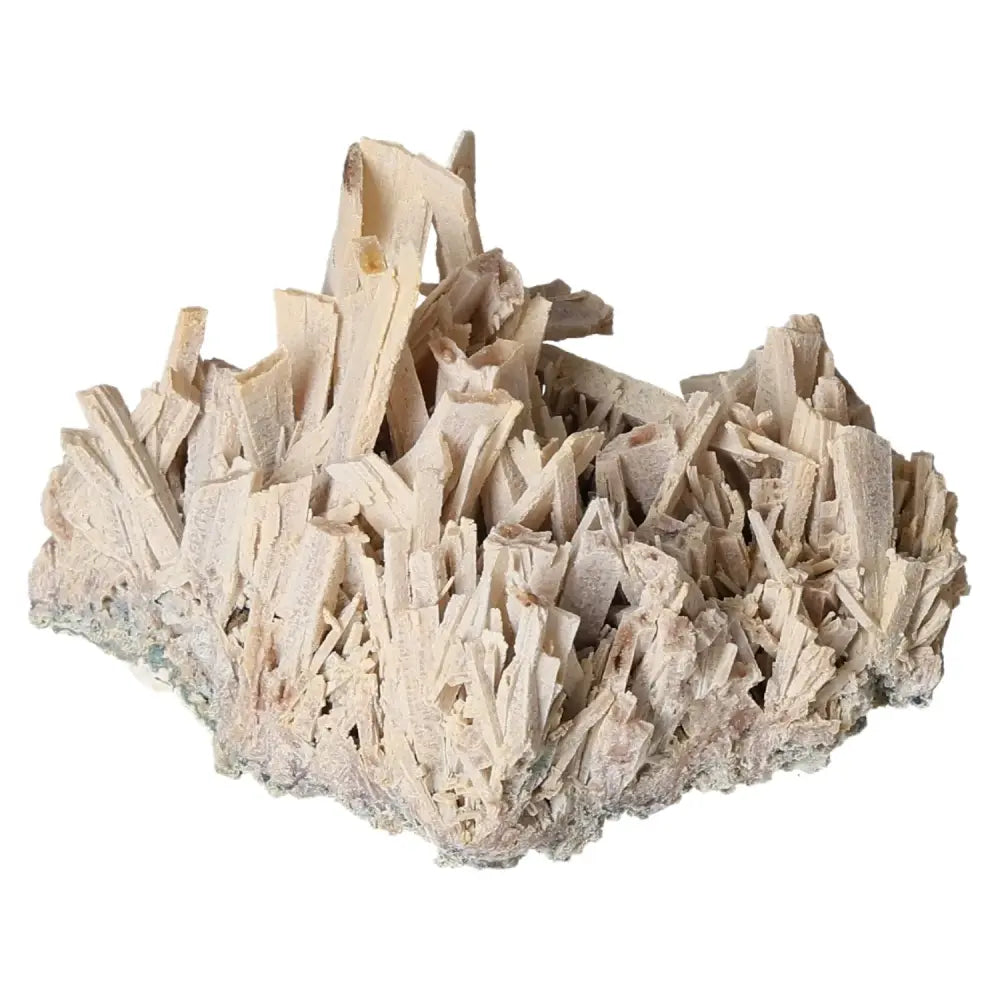 Quartz pseudomorph after zeolite specimen, showcasing a rare mineral transformation with intricate crystal formations from Sylvia Crystals.