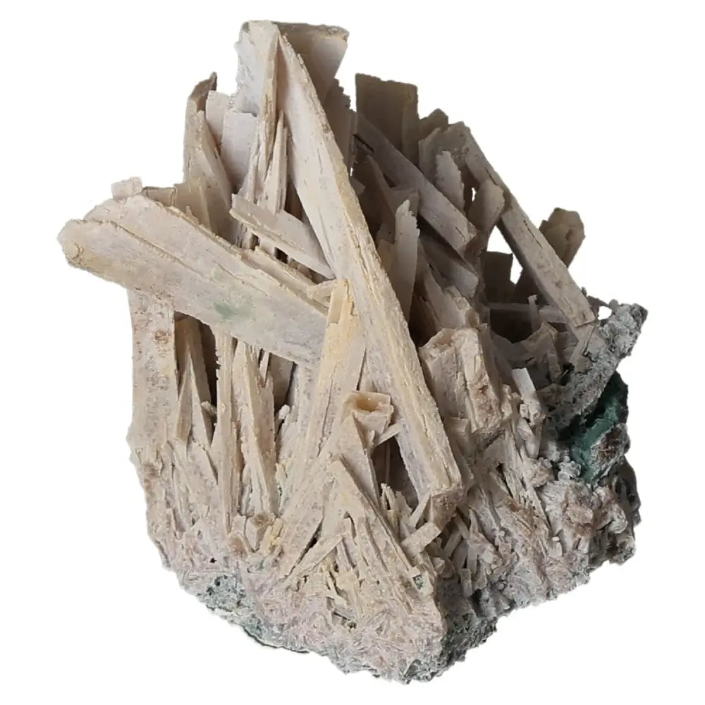 Quartz pseudomorph after zeolite specimen from Sylvia Crystals showcasing rare mineral transformation and unique structure.