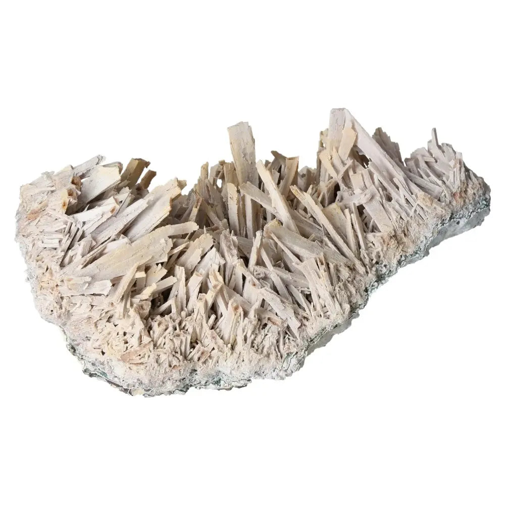 Quartz pseudomorph after zeolite mineral specimen showcasing transformation, available from Sylvia Crystals, unique natural formation