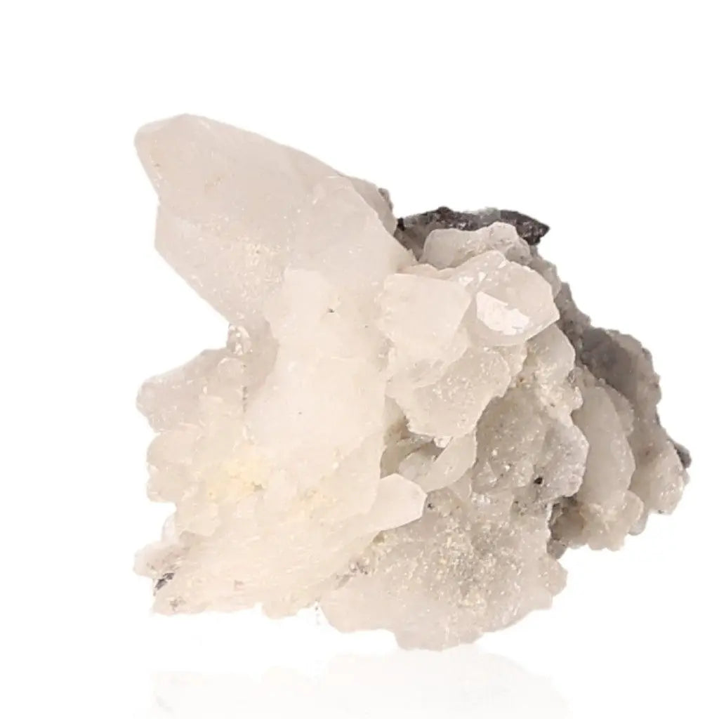 Natural quartz gemstone showcasing its unique crystal formations and transformative properties, ideal for personal enlightenment.