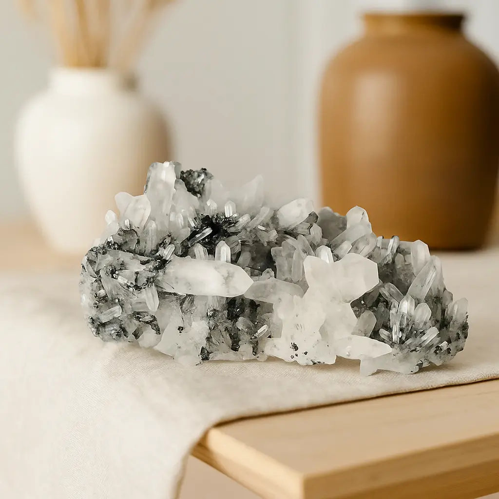Quartz with Chamosite Sylvia Crystals Sp. z o.o.