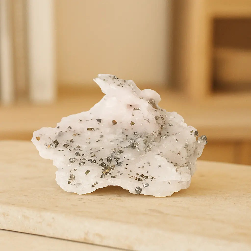 Quartz with Pyrite Sylvia Crystals Sp. z o.o.