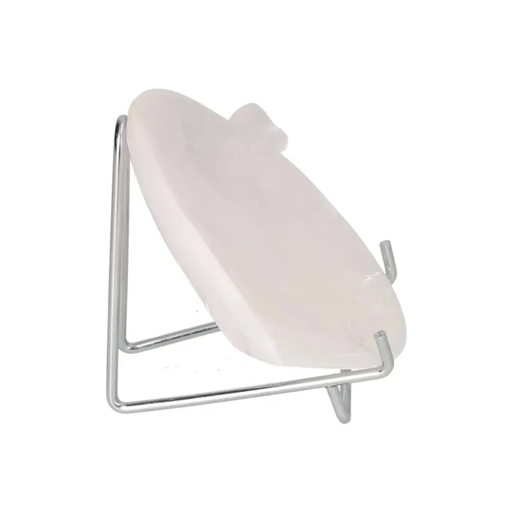 Elegant Rose Onyx Platter on stand, symbolizing strength and determination, designed for beauty and functionality.