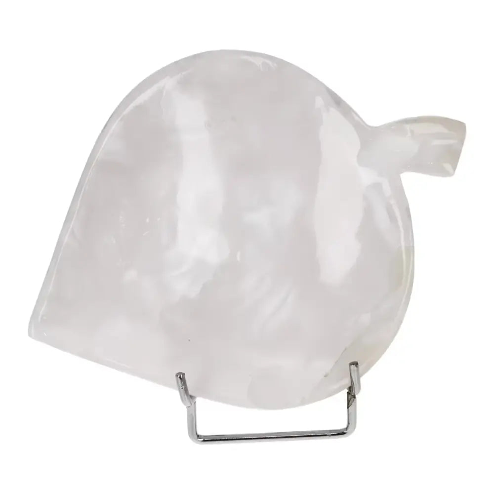 Elegant rose onyx platter with a smooth, polished surface, showcasing unique color and veining, perfect for elevating your tablescape.