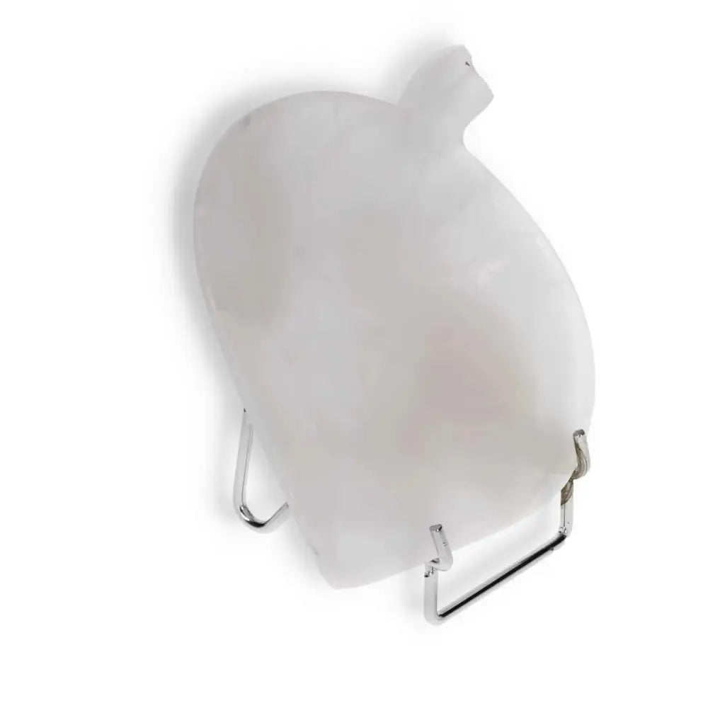 Small rose onyx platter with unique veining, showcasing elegant design on a stand, perfect for enhancing tablescapes and serving delicacies.