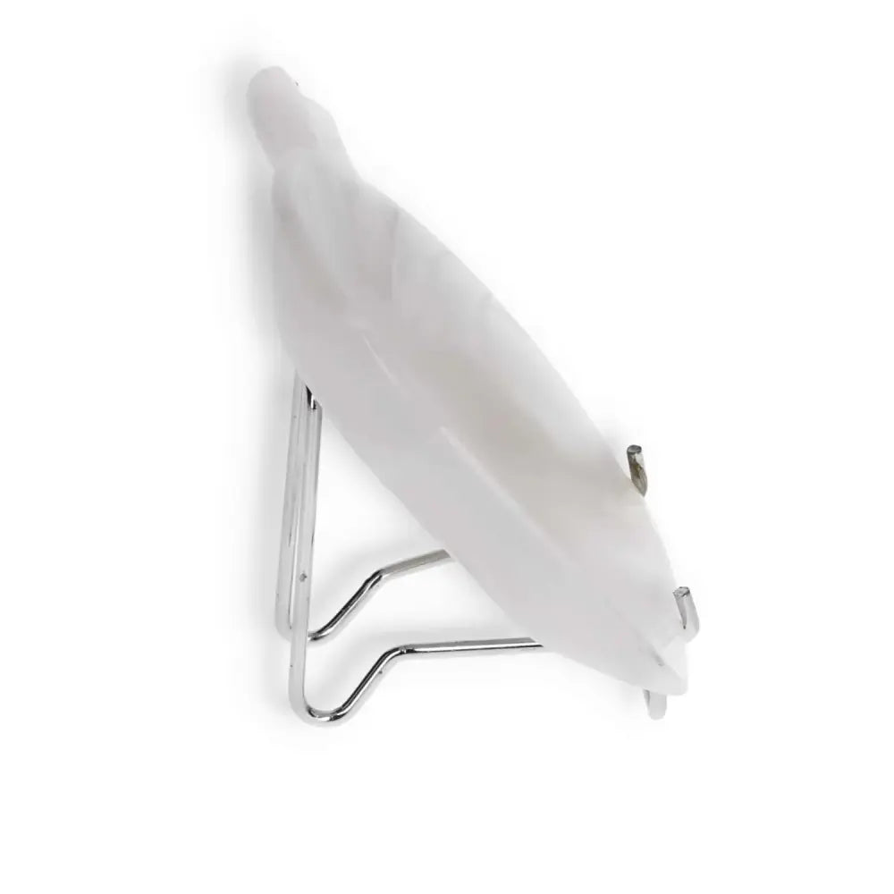 Rose Onyx Platter on display stand, showcasing elegant rose-hued onyx with unique veining, perfect for elevating any tablescape.