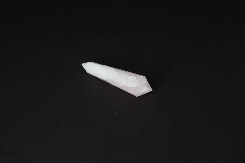 Rose Quartz Point - Stone of Love & Healing, Enhances Heart Energy, Ideal for Meditation & Crystal Grids