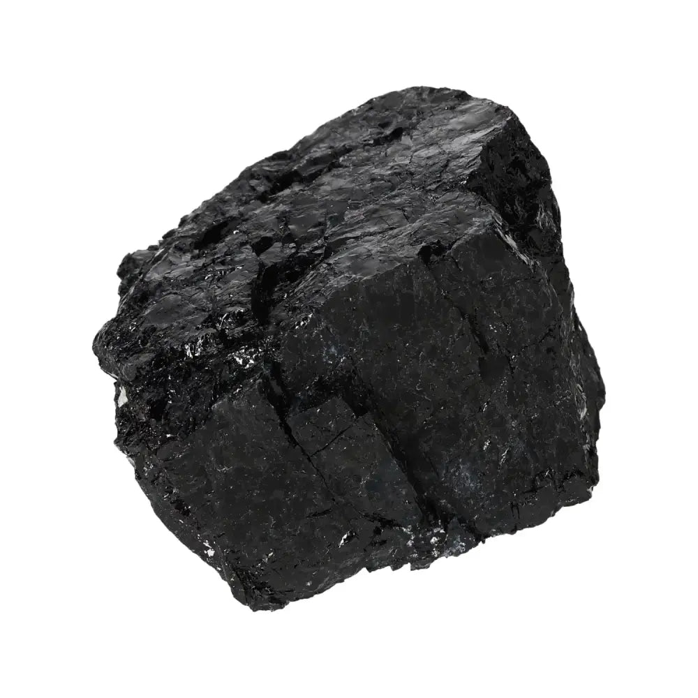 Rough Black Tourmaline Druze from Sylvia Crystals, showcasing its premium quality and potent cleansing capabilities.