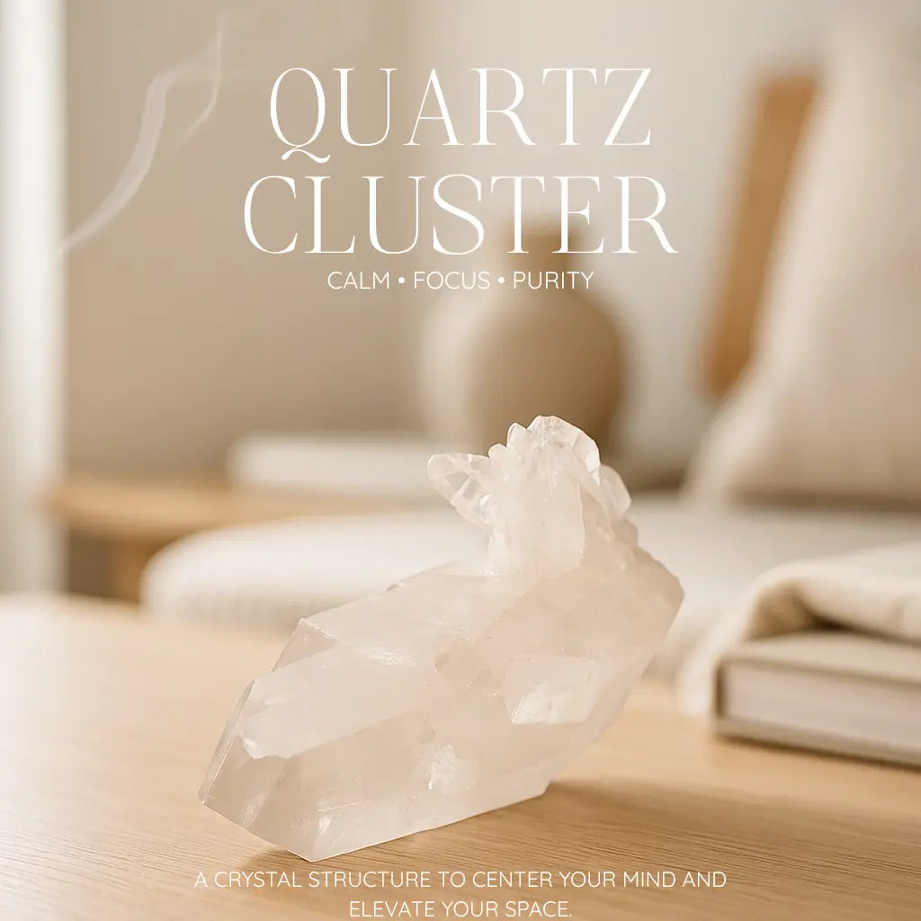 Rough Crystal Quartz Cluster Sylvia Crystals Sp. z o.o.