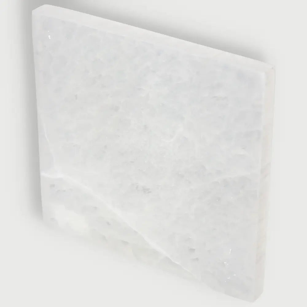Premium 14cm Selenite Plate by Sylvia Crystals for Spiritual Growth and Mindful Living
