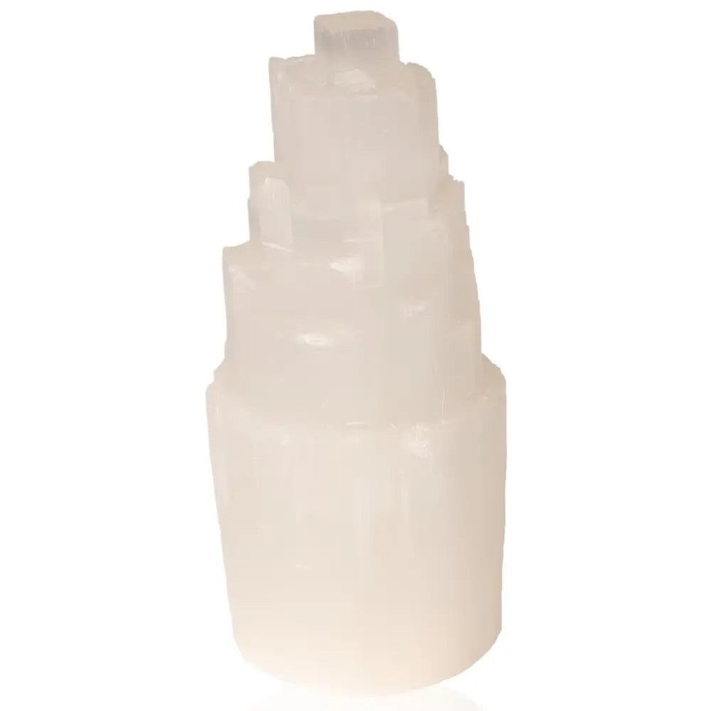 Selenite tower 20cm by Sylvia Crystals, a powerful crystal for mindful living and spiritual growth.