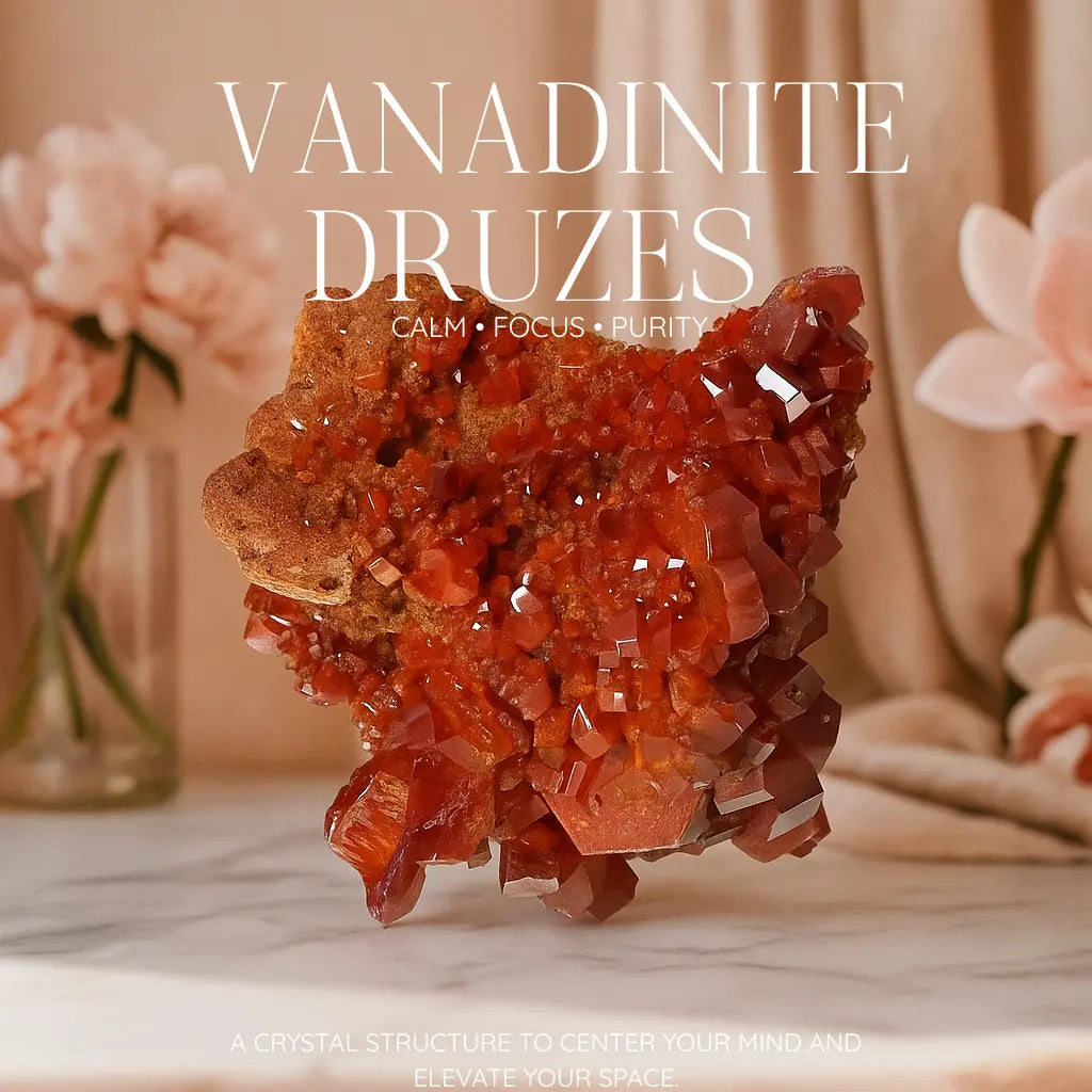 Vanadinite Druze Sylvia Crystals Sp. z o.o.