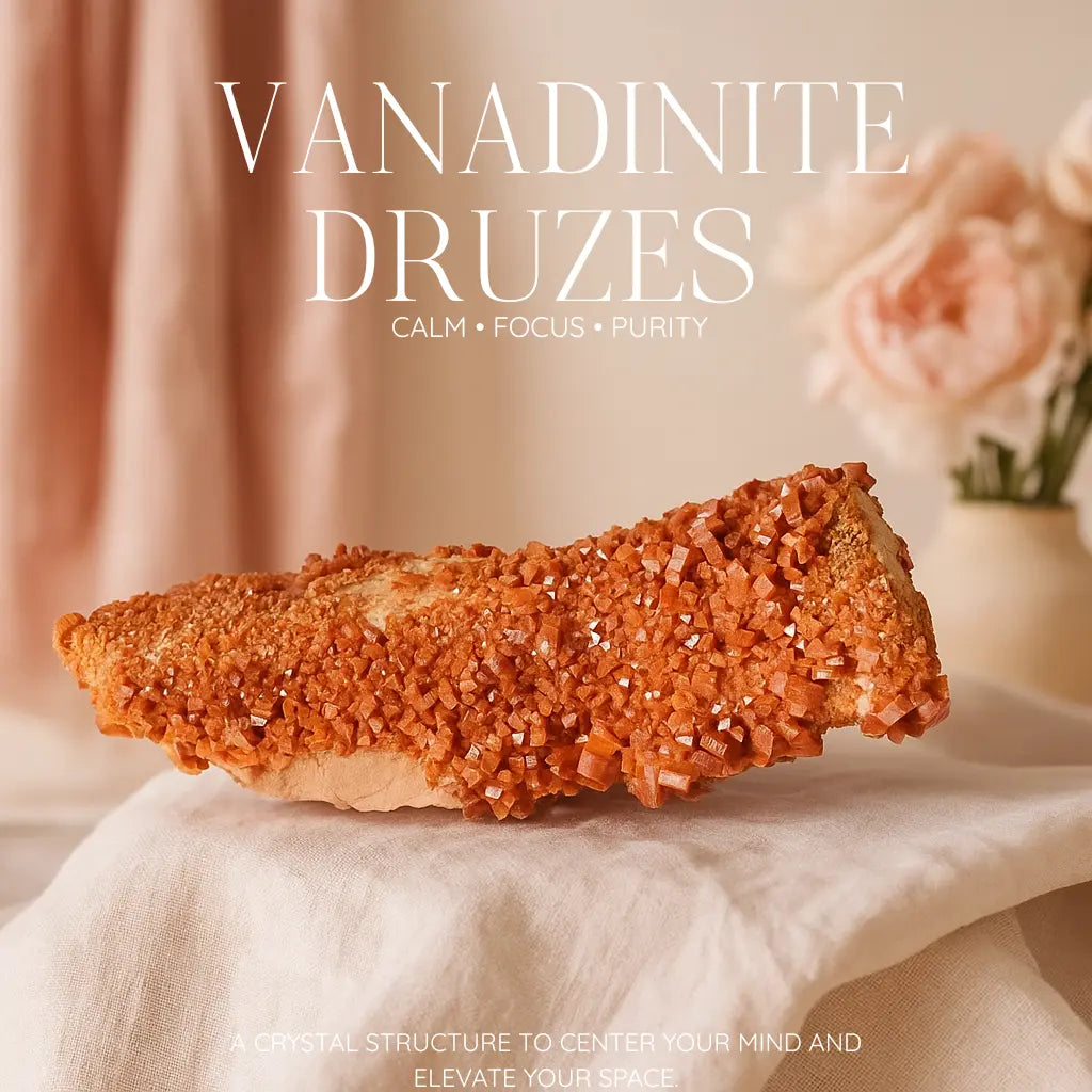 Vanadinite Druze Sylvia Crystals Sp. z o.o.