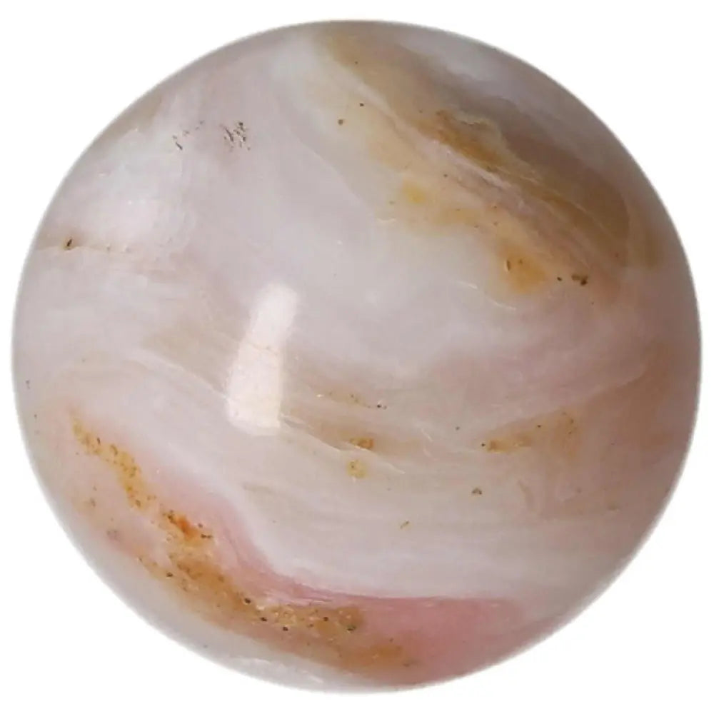 White Onyx Sphere for strength, determination, and self-discipline
