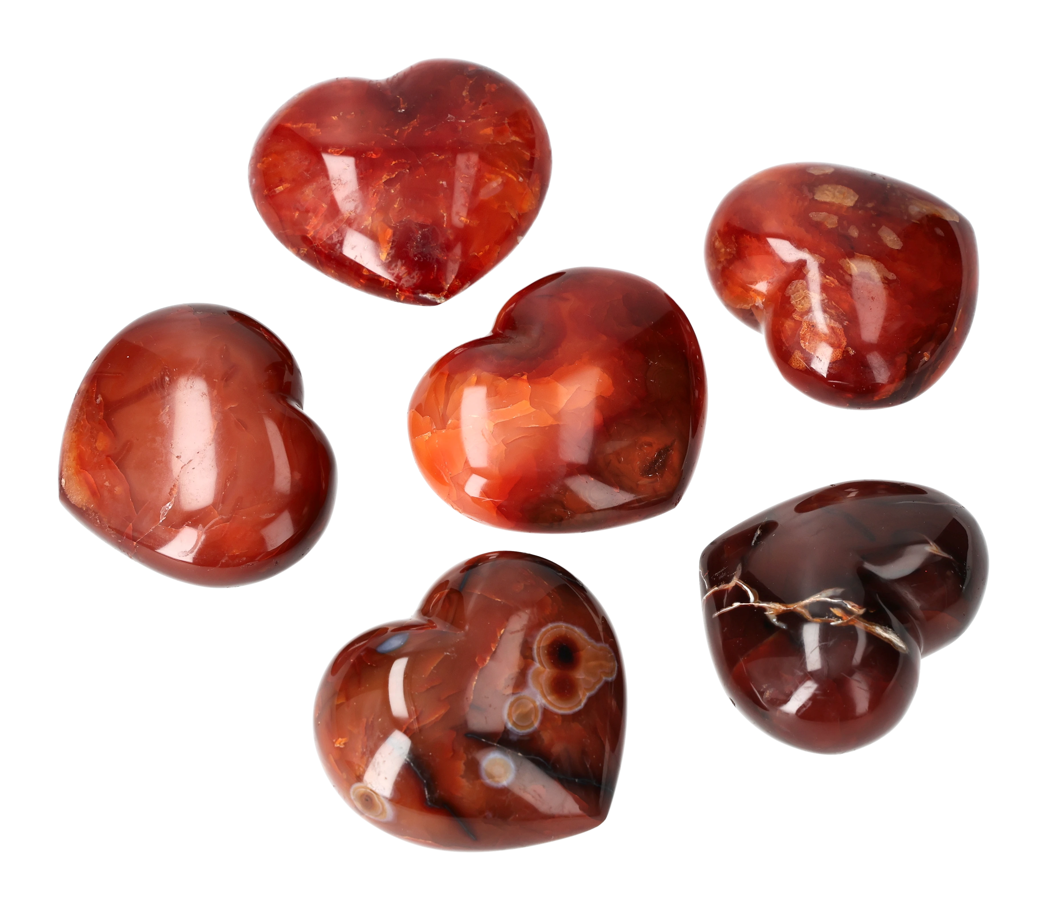 Carnelian Heart 6cm 10000043