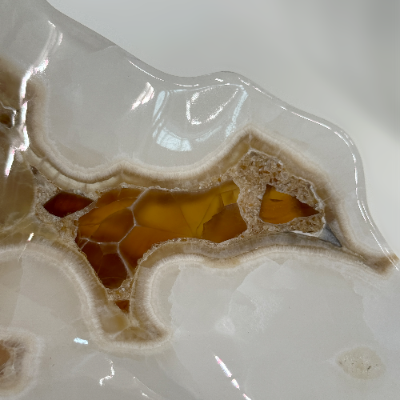 Onyx bowl 560 × 350 × 510 mm