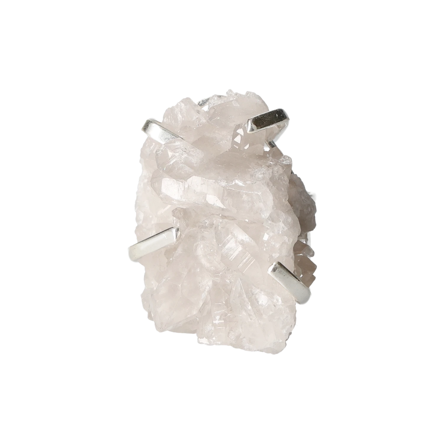 Crystal Druse Sterling Silver Ring 40000106