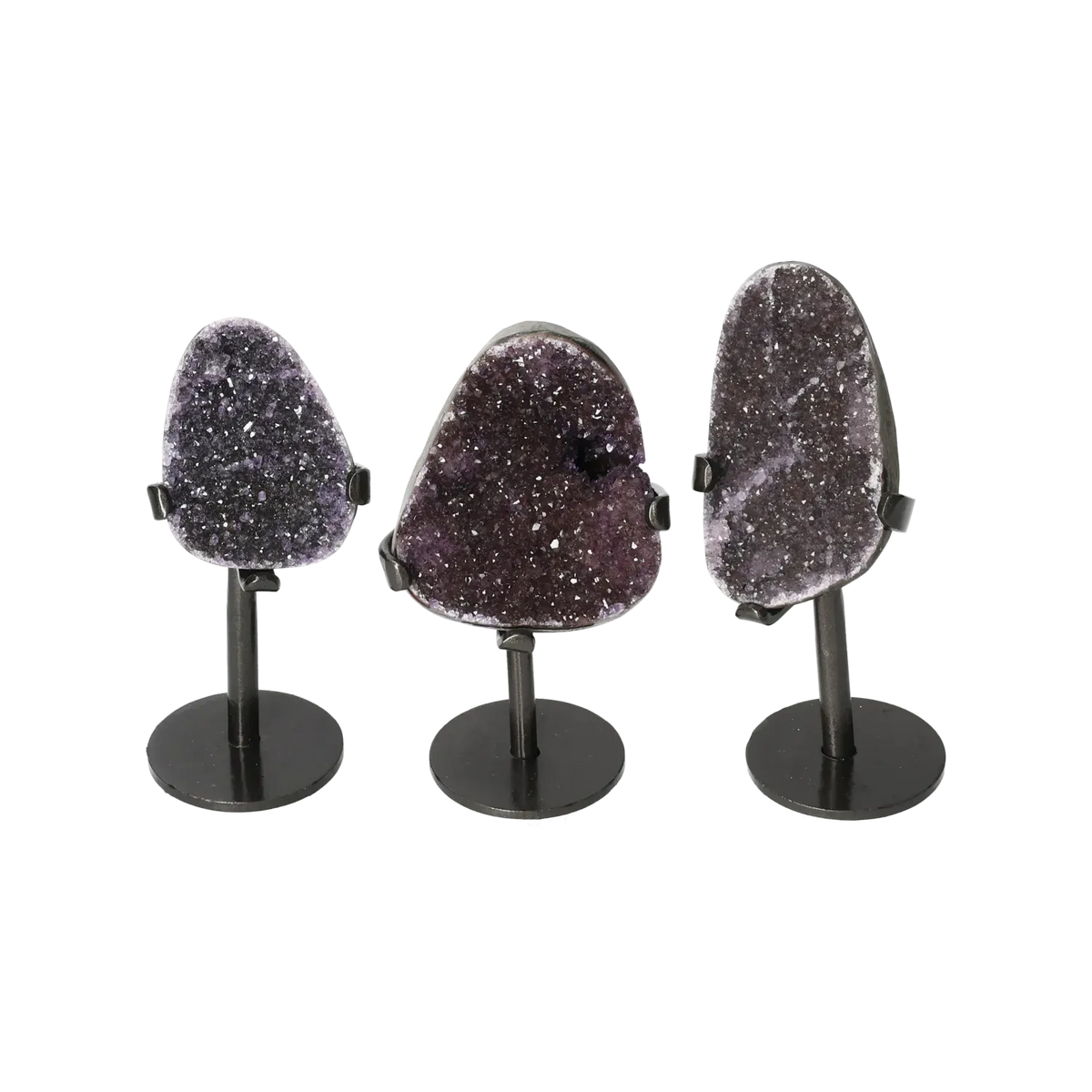 Amethyst Druze On Metal Base M 10000993