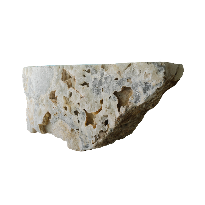 Calcite onyx bar counter 2450 × 500 × 1100 mm