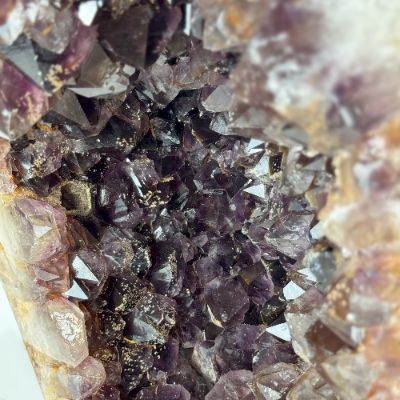 Semi Polished Agate On Metal Base