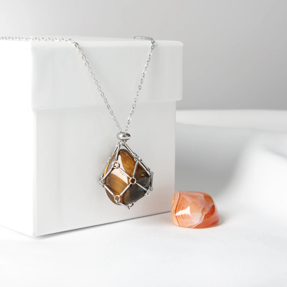 Pendant Set with 2 Interchangeable Stones COURAGE 2 900034
