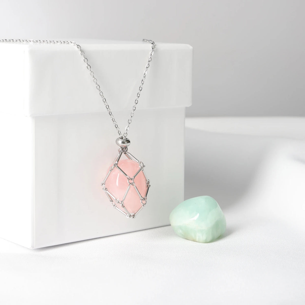 Pendant Set with 2 Interchangeable Stones LOVE 2  900033
