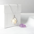 Pendant Set with 2 Interchangeable Stones CALM 2 900036