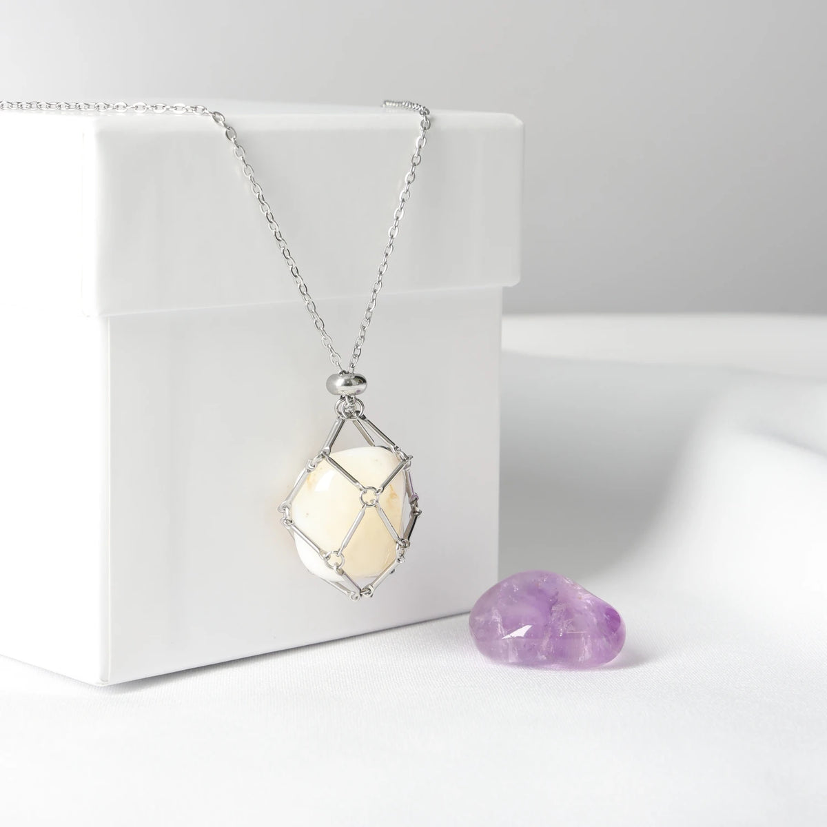 Pendant Set with 2 Interchangeable Stones CALM 2 900036