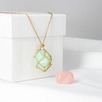 Pendant Set with 2 Interchangeable Stones LOVE  1  900023