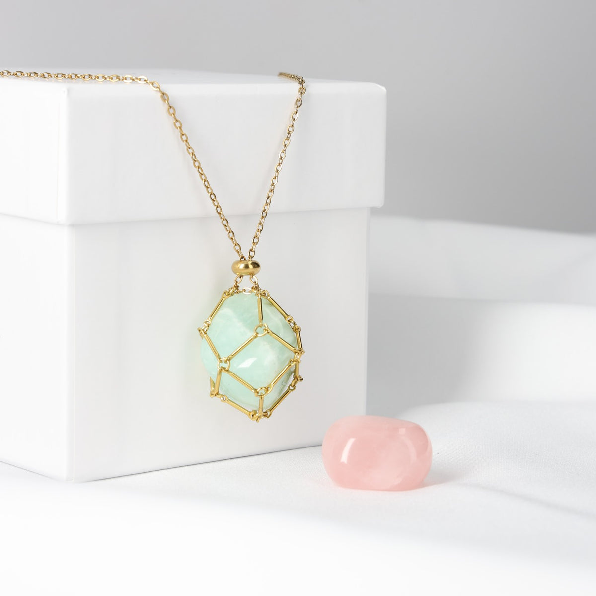 Pendant Set with 2 Interchangeable Stones LOVE  1  900023