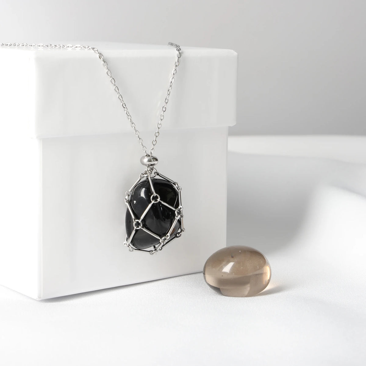 Pendant Set with 2 Interchangeable Stones PROTECTION 2