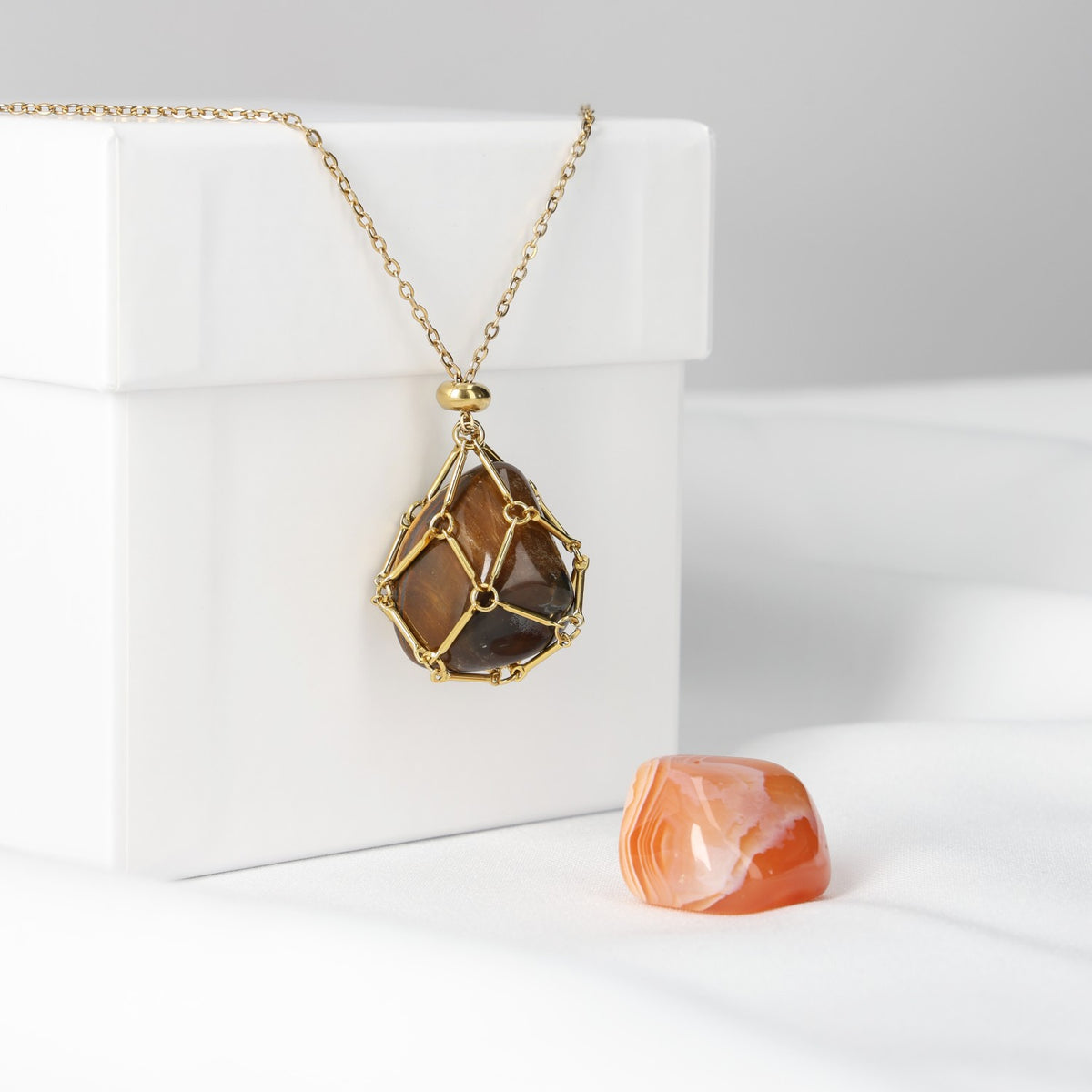 Pendant Set with 2 Interchangeable Stones COURAGE 1  900024