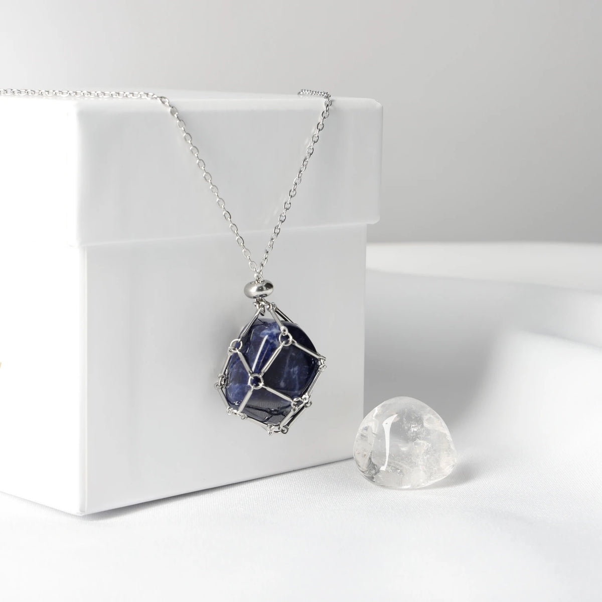 Pendant Set with 2 Interchangeable Stones INTUITION 2 900038